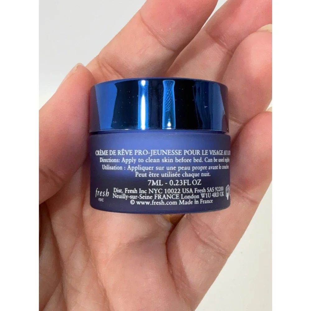 Fresh Lotus Youth Preserve Dream Face Cream Overnight Treatment‎ 7ml 0.23oz New